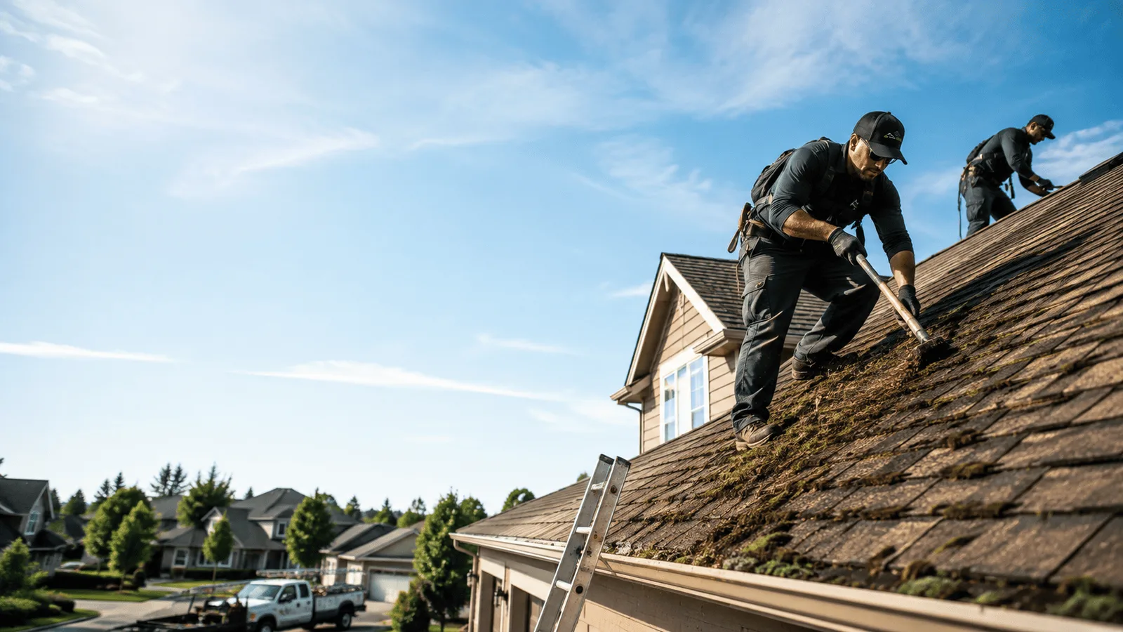Roof Moss Removal in Elsa, TX near me